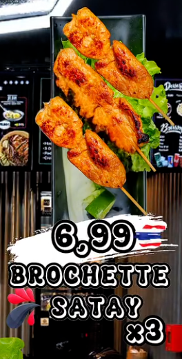 Photo de Brochette Satay