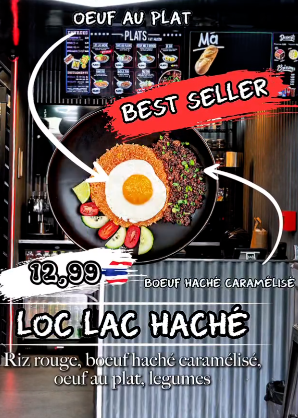 Loc Lac Haché – photo du plat
